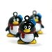 Empress Penguin Brass and Enamel Bells... 4pcs