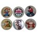 Graffiti Stencil Button Set - Video Games