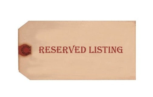 Reserved Listing for Juven