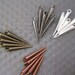 36 SMALL Multicolored Basketball Wives Spikes (22mm) with FREE Jump Rings