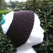 Hand knitted christmas pudding beanie
