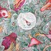 Ocean Illustration "Luck Charm" Archival Giclee Print 22x22 in