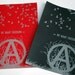 Poster: We Want Freedom - offset print, metallic silver ink