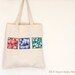 Canvas Tote Bag, Fruit Trio