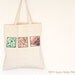 Canvas Tote Bag, Veggie Trio