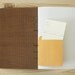 Chalkboard Book - Blank Sketchbook / Journal - blue thread