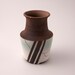 Raku Vase