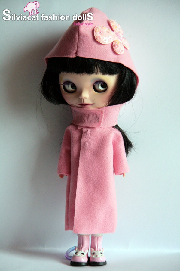 Silviacat - Pink coat for Blythe
