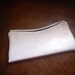White Vinyl 1960's Clutch Convertable Handle Like New