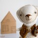 Handmade Artist Teddy Baby Bear Caramel