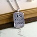 Teacher Necklace Book Lover Necklace Bookworm Necklace I Heart Real Books Necklace Unisex Dog Tag Librarian Gift