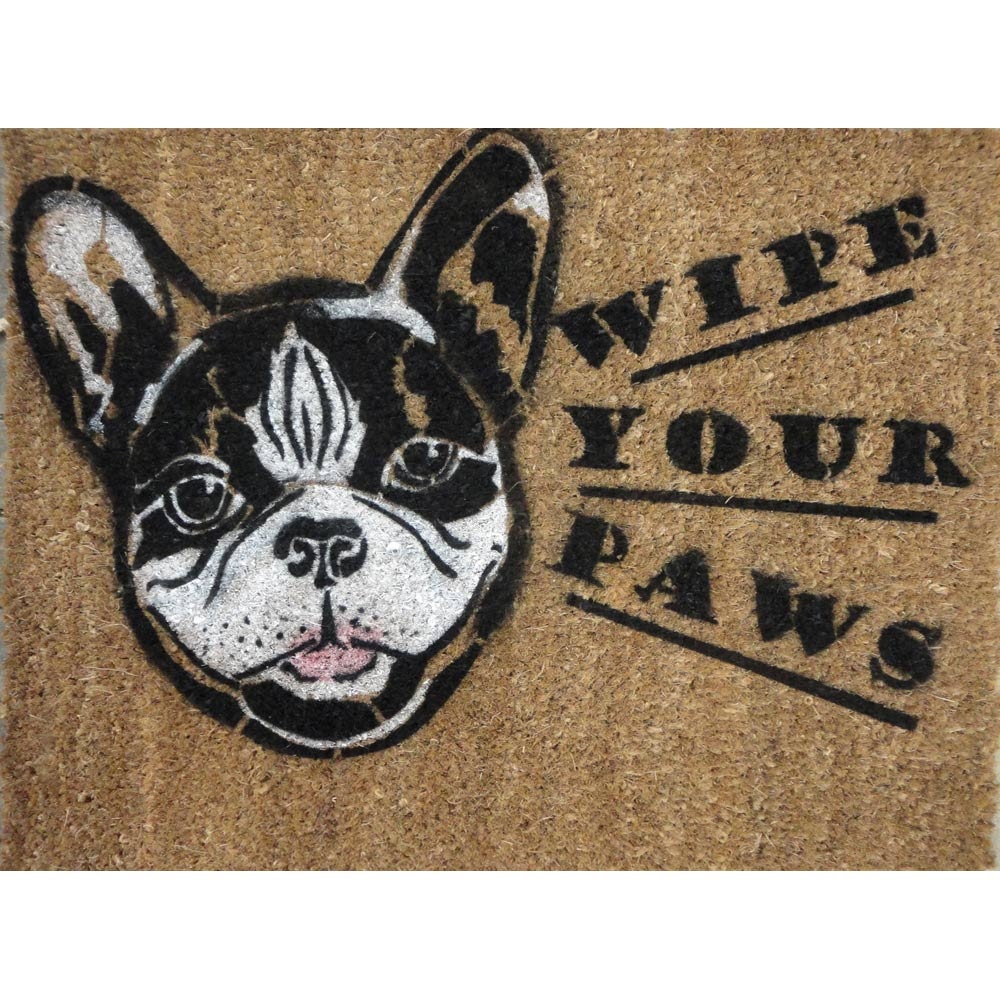 Boston terrier doormat under 50 outdoor rug