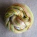 Lemon Orange Shake Up - Merino Top Tussah Silk Felting Spinning Fiber - 4 oz