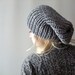 Grey Slouchy Hat