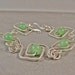 Aventurine Geometric Squares Bracelet