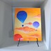 Hot Air Balloon - an Original KimArt Painting - SALE