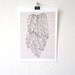 Black Feathers/ Wall Art 6x8 Feng Shui
