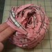 Recycled Pink Flannel Yarn