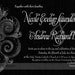 Elegant Scroll Wedding Invitation / by missbellaexpressions