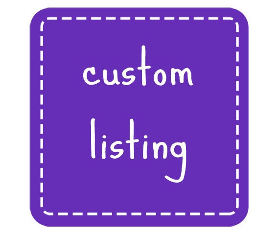 Custom Listing for TaylorLaine13