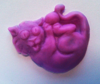5 Itty Bitty Kitty Soaps