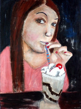 With a Cherry on Top - 8x10 Matte or Glossy Print