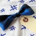 Blue Lumberjack Clo Bow