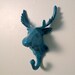 cast iron moose wall hook