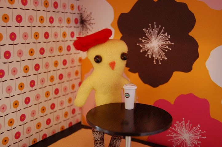 Chicken Art - Chickenpants Limited No. 13 - G. Pete's Coffee