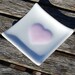 Pink Heart Fused Glass Trinket Dish - Spoon Rest