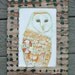 One-of-a-Kind - Watercolor Owl - Hole-y Bark Matted Print