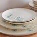Taylor Smith & Taylor "Blue Lace" Turquoise Dishes - Mid Century Vintage Versatile Dinnerware Set with Aqua Queen Anne's Lace