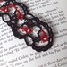 Gothic Lace Bookmark in Tatting