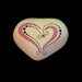 Hand Painted Valentine Heart Rock