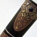 Steampunk USB drive with Kalocsai motives and garnet cabochon, 4 GB