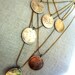 Zodiac Constellation Necklace - What's Your Sign - Aquarius Brass Necklace by E. Ria Designs Jewelry