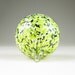 Blown Glass Ornament Ball Suncatcher Lemon Lime Granite Blown Glass Ornament Ball Suncatcher Lemon Lime Granite