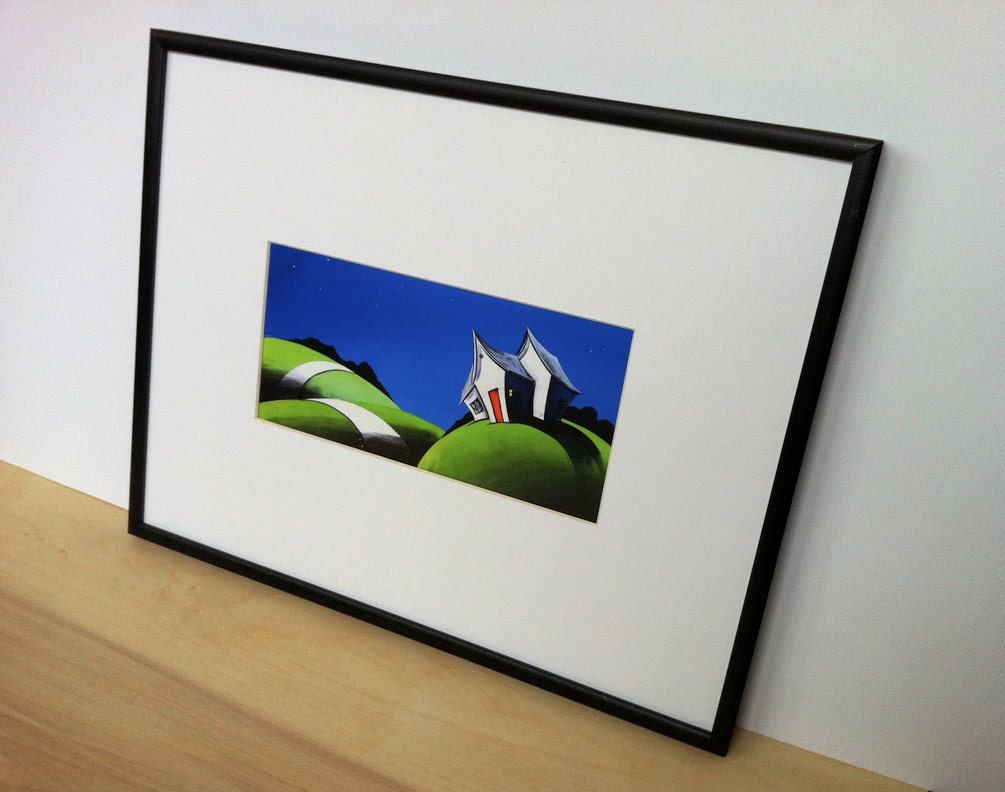 5x10 Giclee Print - Neighbor Jack's House
