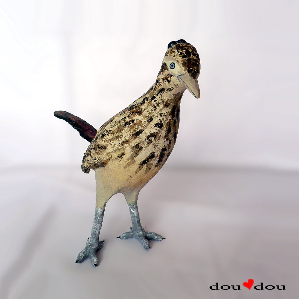 Bird Sculpture - Roadrunner