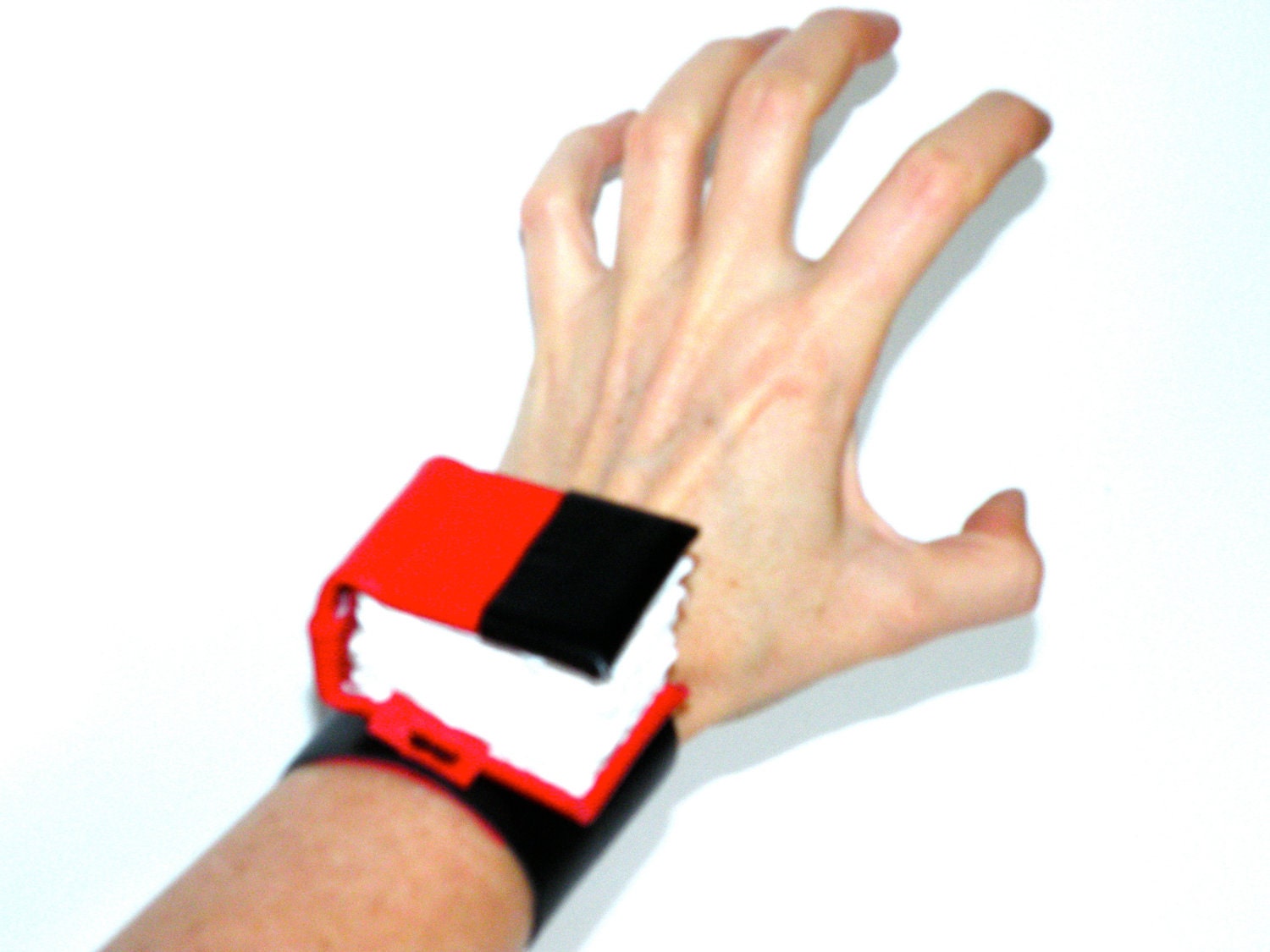 Book bracelet leather cuff by Strikebooks