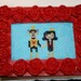 Monarch & Dr Girlfriend cross stitch - ROYAL WEDDING
