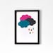 Sweet Clouds / A4 Print