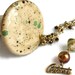 Wine Stopper with Beaded Gold Chain