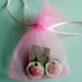 pink earrings