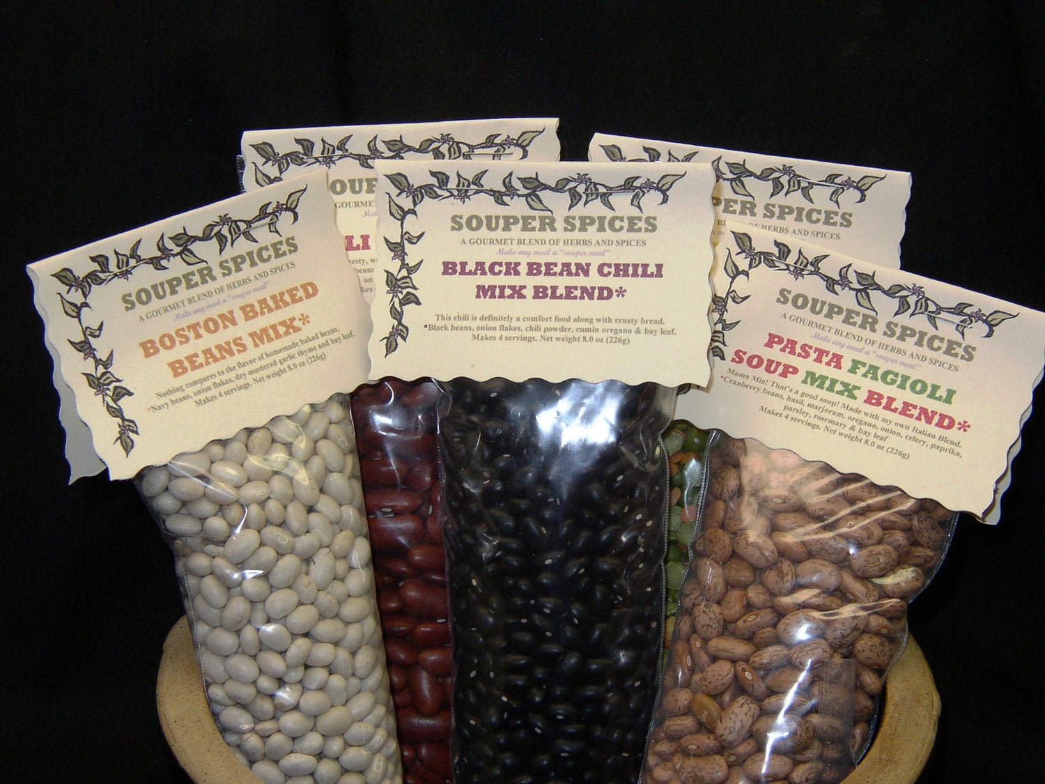 Slow Cooker Beans and Barley Mix Blend-with FREE mini Tabasco Sauce