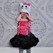 Hand Crocheted Hello Kitty Hat