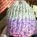 Girl's Handmade Knit Hat Ages 3 - 6