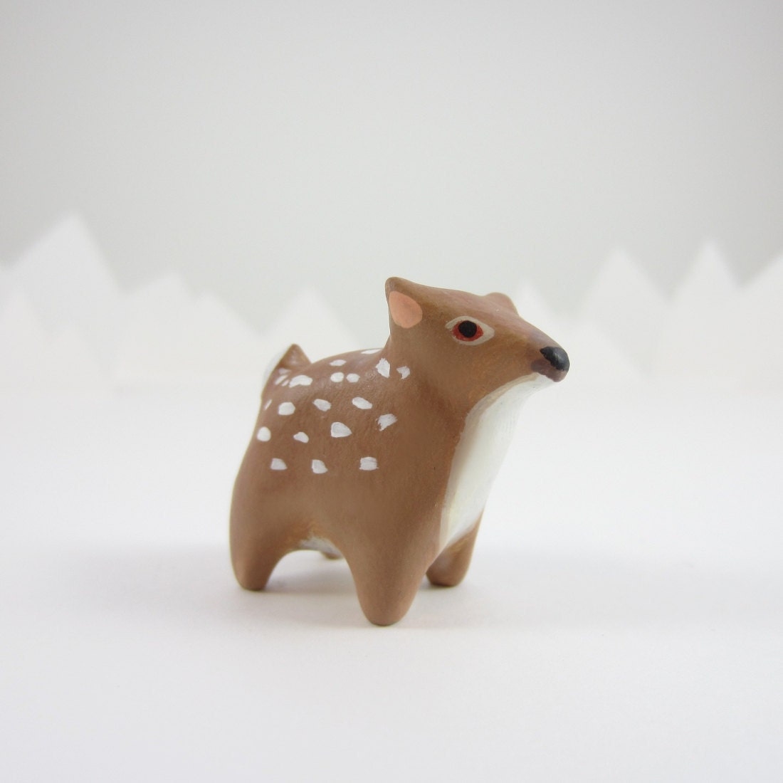 Deer pocket totem figurine