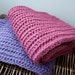 NEW from Valentine's Collection: Ultra Thick and Warm Scarf in Raspberry