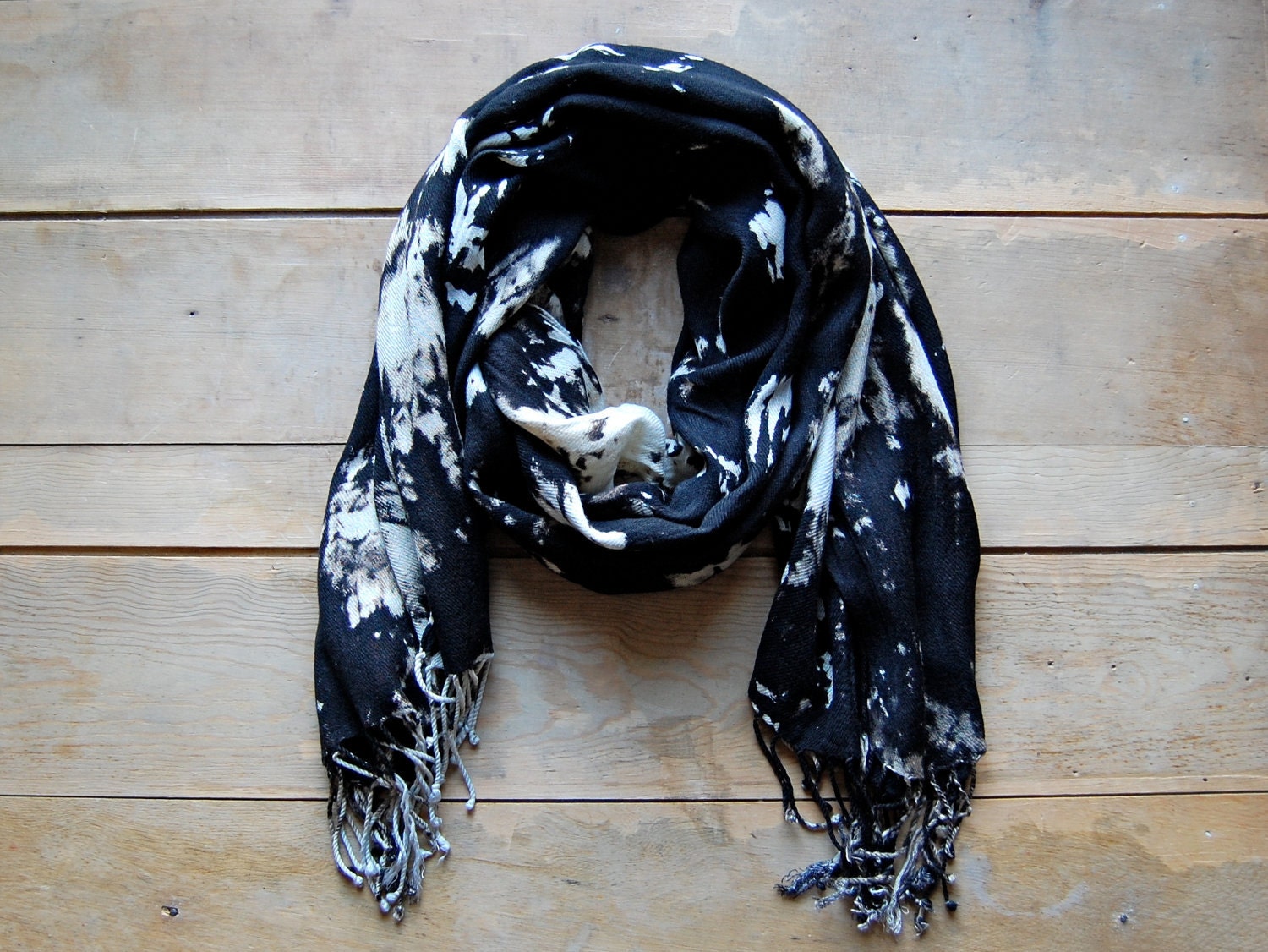 Galaxy Scarf  - hand-dyed tie dye - Style B